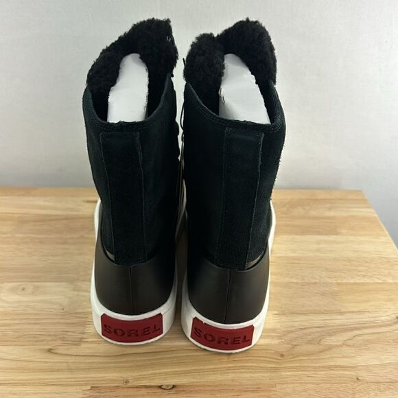 Sorel Joan of Artic Next Lite WP Boot- Black/Sea Salt- Size 9- NIB - Picture 3 of 9